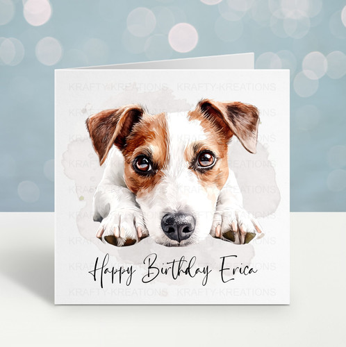 Personalised jack russell - personalised,