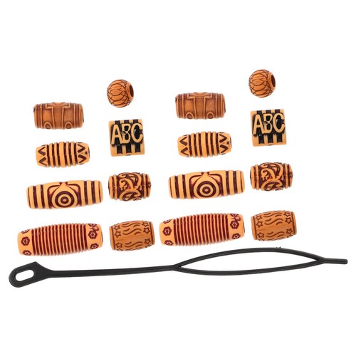 40pcs durable wooden hair - 40pcs,