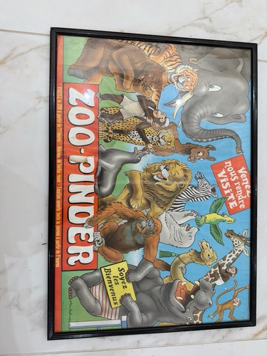 Vintage 1980 zoo pinder - vintage,
