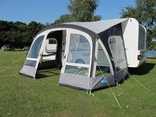 Kampa/Dometic Fiesta Air Pro 350 Porch Awning + Pump/Carpet & Inner VGC