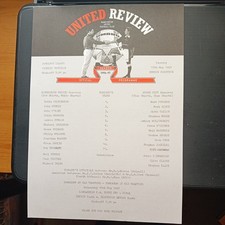 1996/1997 13.5.1997 Pontins Reserve Premier Manchester United v Stoke City .. Ex