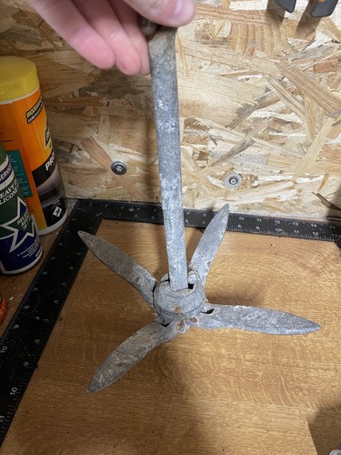 Grapnel boat anchor - grapnel,