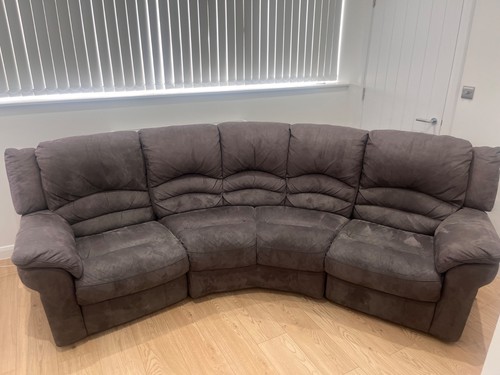 Electric reclining corner sofa - electric,