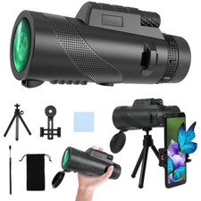 Military Zoom 80x100 HD Monocular Telescope Starscope Day Vision Hunting Outdoor