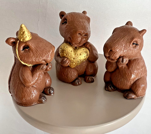 Handmade chocolate figure - handmade,