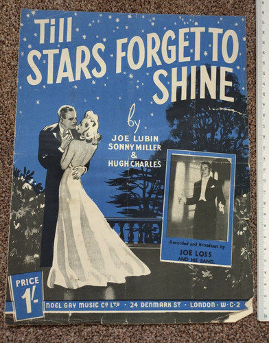 Sheet music joe - sheet, till