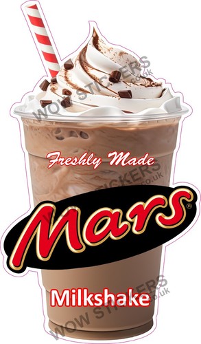 Ice cream van - sticker, mars