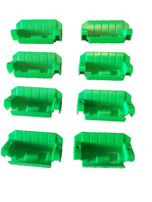 8x Knex green roller coaster seats ferris wheel spare parts / Ideal For Schools.