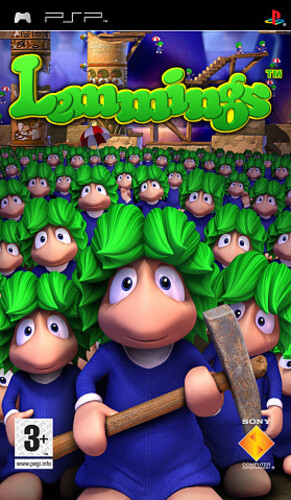 Lemmings pegi - lemmings, (psp)