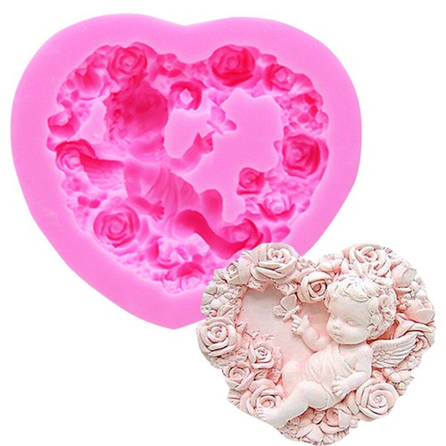 Rose flower cupid angel - rose,