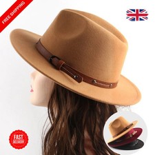 Wool Fedora Hat for Men &