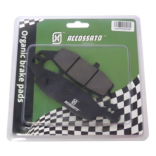 Rear recessed brake pads for - brake,
