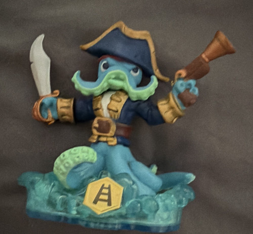 Octopus pirate figurine - figurine, with