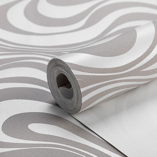 Silver grey wallpaper 3d - grey,