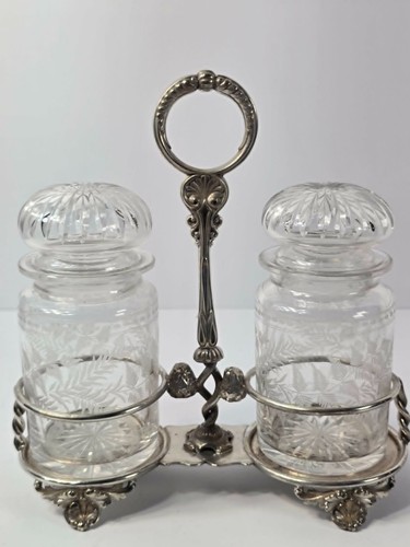Antique victorian silver plate - victorian,
