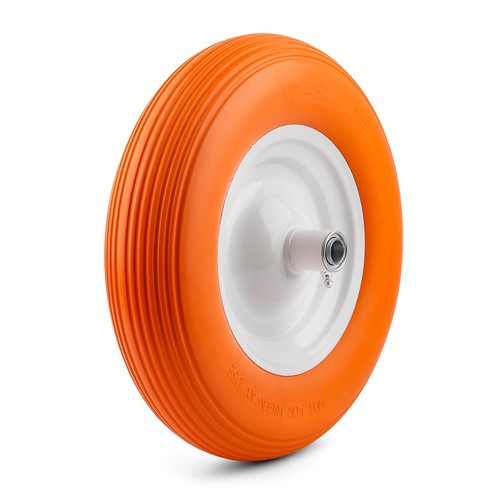 Flat free wheelbarrow tire - flat,