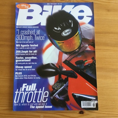 Bike magazine june - magazine, 1999