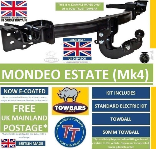 Flange towbar fit - towbar, to