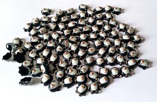 100 Tiny Black Resin Penguins