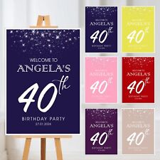 BIRTHDAY PARTY WELCOME SIGN
