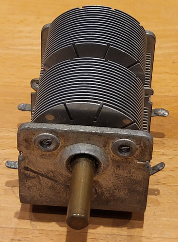 220pf vintage double gang air - double,