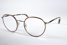 Osiris Eyeglasses Impressive Unisex Havana Full Rim Metal Glasses Frames 50 mm