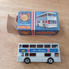  Matchbox 1952-1977 Silver Jubilee Bus 1972 : No 17 : with Original Box