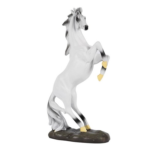Rearing horse sculpture - rearing,