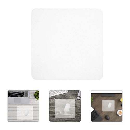 Clear glass mouse pad - pad, for