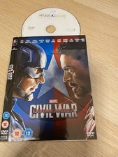 CAPTAIN AMERICA Civil War DVD NO CASE