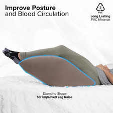 Aestoria Inflatable Leg Elevation Pillow Portable Wedge Pillow lumbar posture uk
