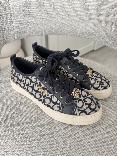Guess women sneakers navy - guess,