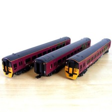 00 Gauge Bachmann Class 158 3 Car DMU Arriva Trans Pennine Express Model Railway