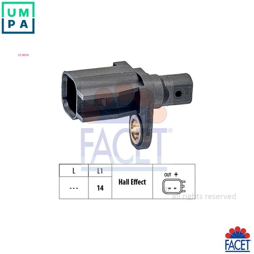 Sensor wheel speed 0018 for - speed,