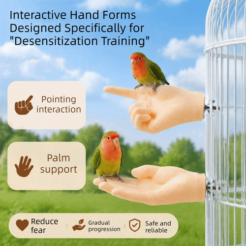 Bite resistant simulated - simulated, hand