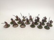 28mm Plastic Norman Infantry Minatures Saxon Dane Viking Painted Dark Ages X18