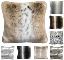 Faux Fur Mink Fox Stripe
