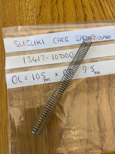 Suzuki carburettor spring