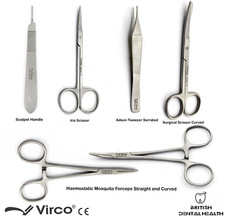 SMALL ANIMAL CAT DOG RABBIT SURGICAL VETERINARY INSTRUMENTS SCISSORS