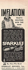 Sparklet Bulbs Print Ad WWII