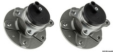 2 x Rear Wheel Bearing & Hub