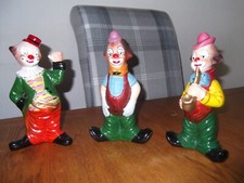 Set of three hand painted