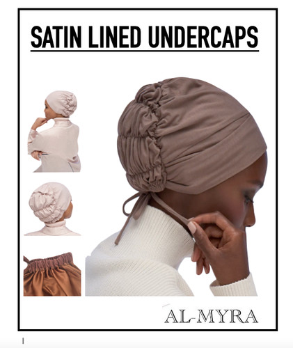 Satin lined hijab - satin,