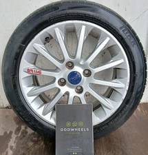 FORD FIESTA ALLOY WHEEL 16" COMPLETE WITH TYRE X1 SINGLE SPARE MK7.5 TITANIUM 