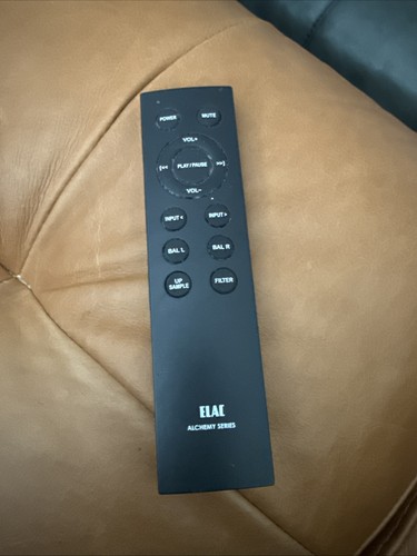 Elac alchemy series - elac, remote