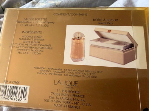 Lalique eau toilette - lalique, de