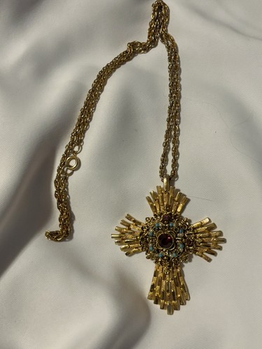 Vintage chunky byzantine gold - ,