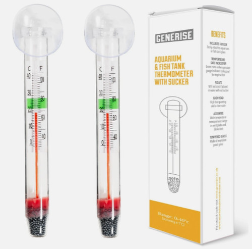 Fish tank thermometer - 2x,