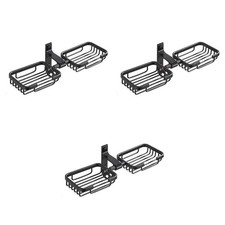 3 PCS Aluminum Soap Shelf