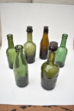6 Antique glass Brewery Beer
